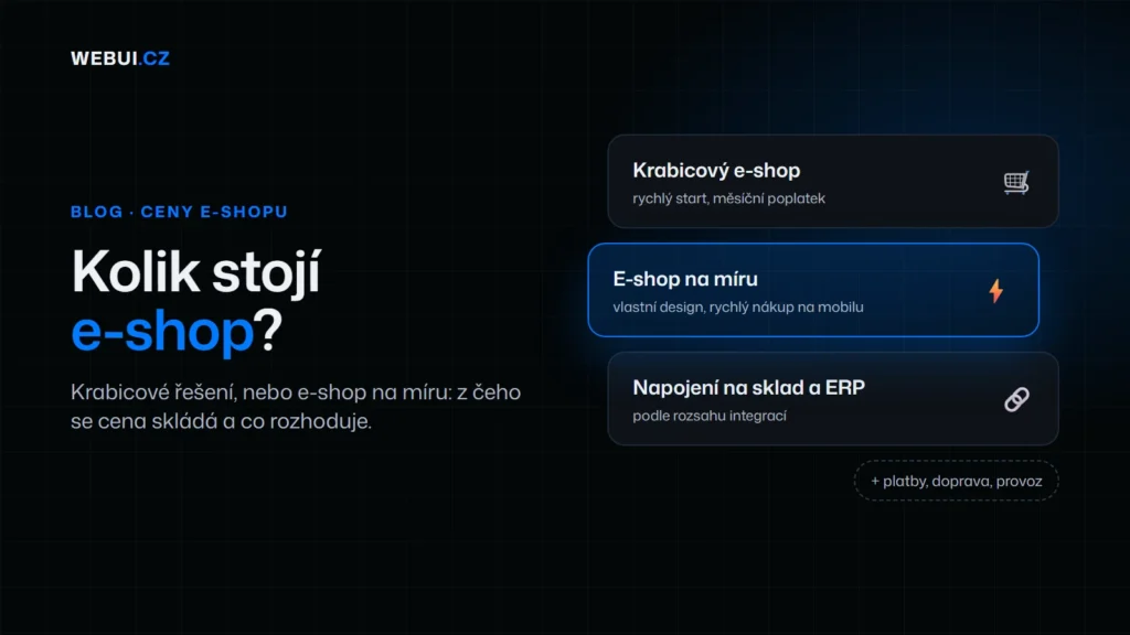 Náhled článku: Kolik stojí e-shop v Praze a co rozhoduje o ceně